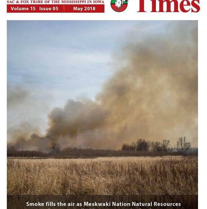 May Meskwaki Nation Times Now Available