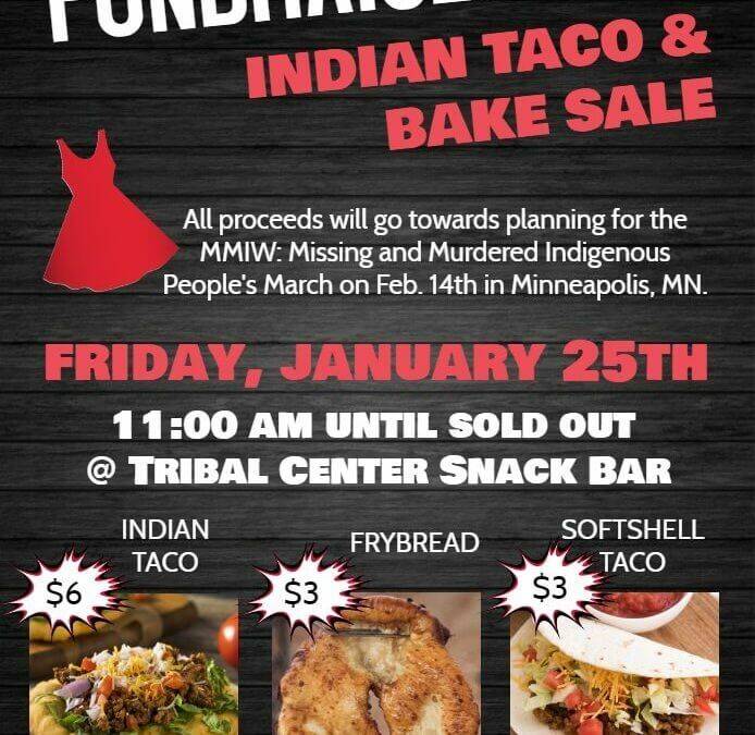 Fundraiser Today: Indian Taco, Softshell and Bake Sale