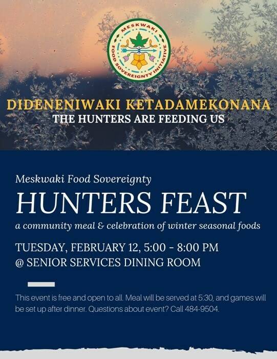 From the MFSI Department Regarding the Hunter’s Feast