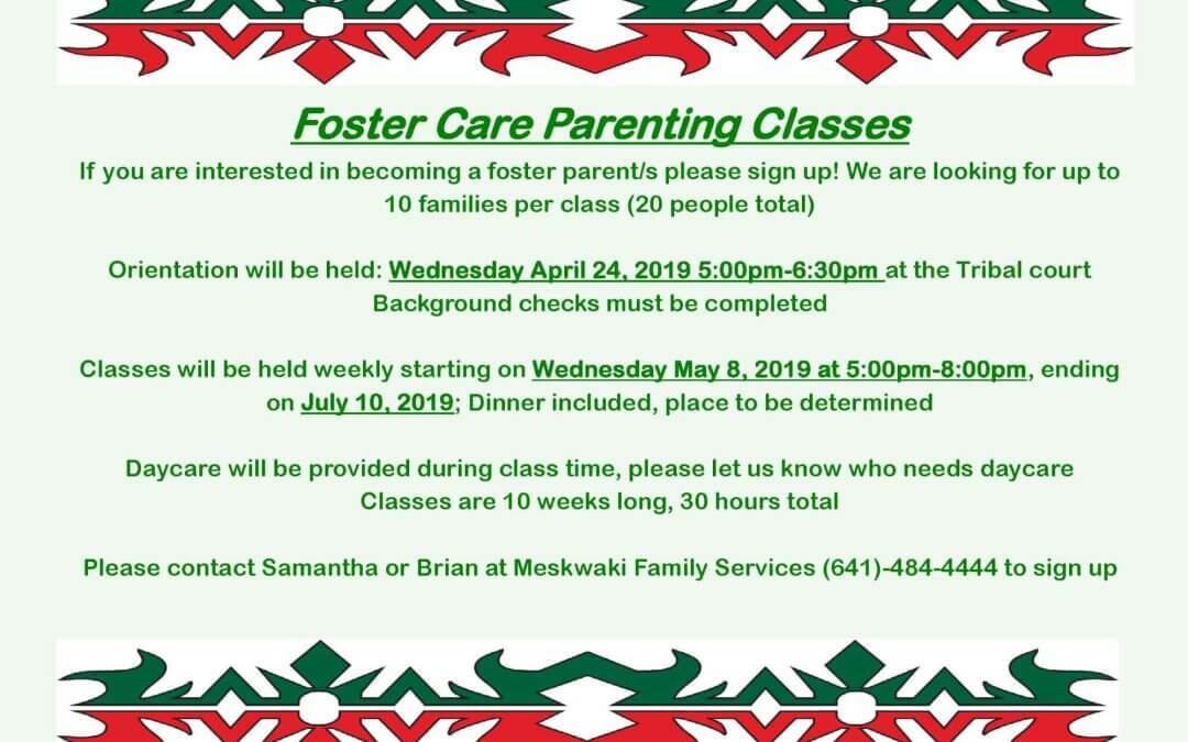 Foster Care Parenting Classes