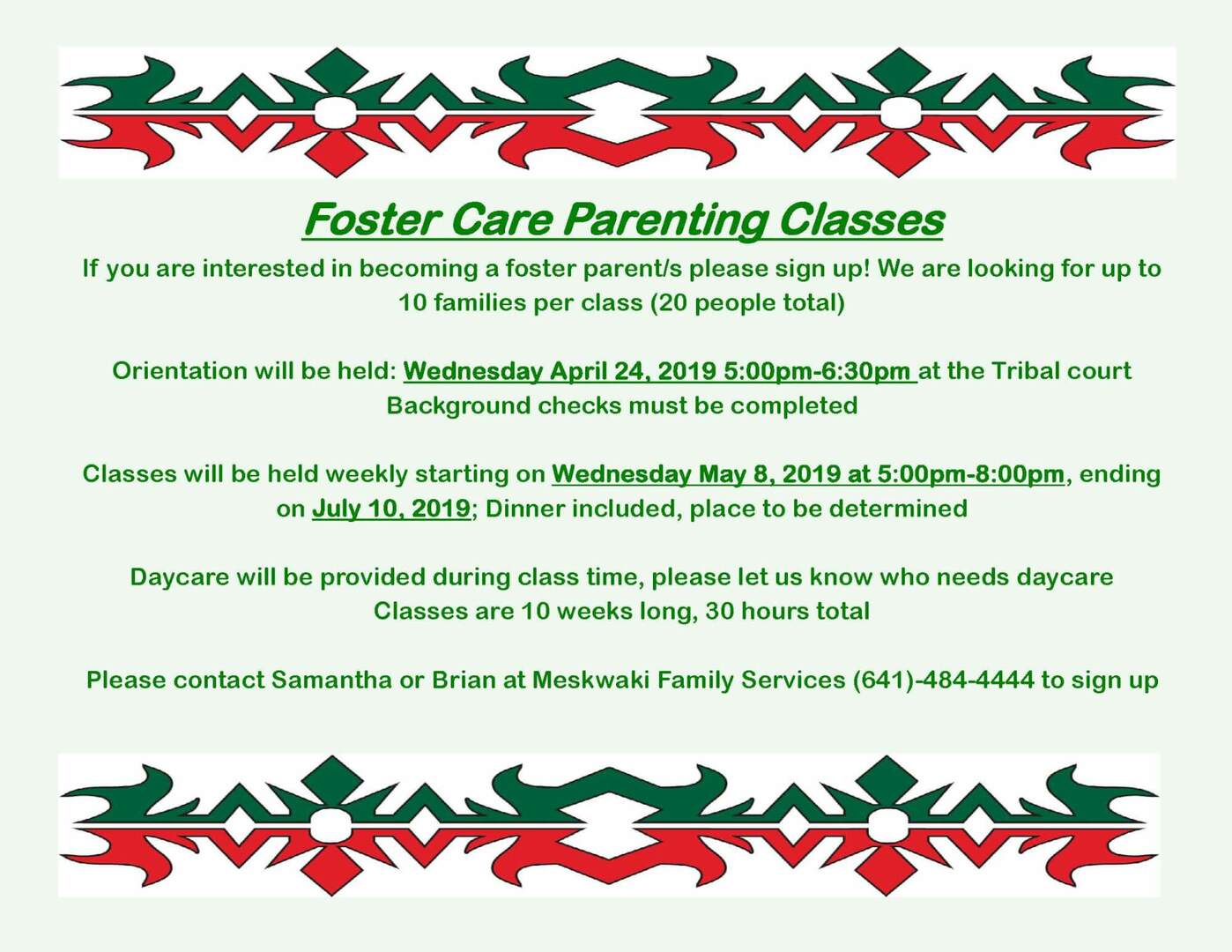 Foster Care Parenting Classes