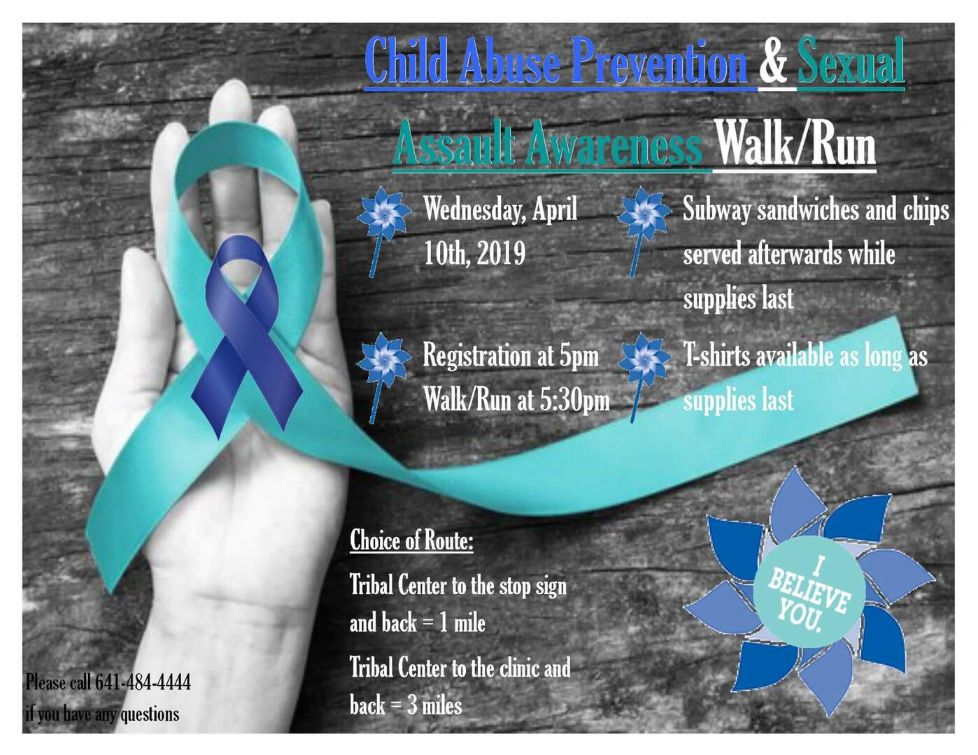 Child Abuse Prevention & Sexual Assault Awareness Walk/Run