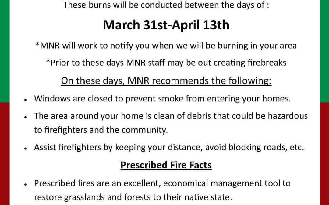 Controlled Burns