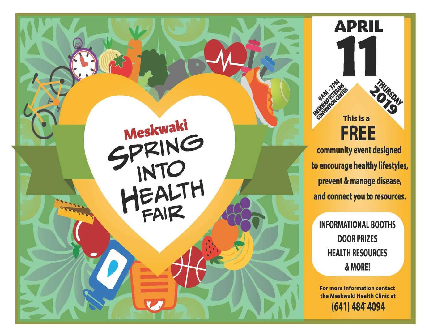 Spring Into Health Fair Happening Today!