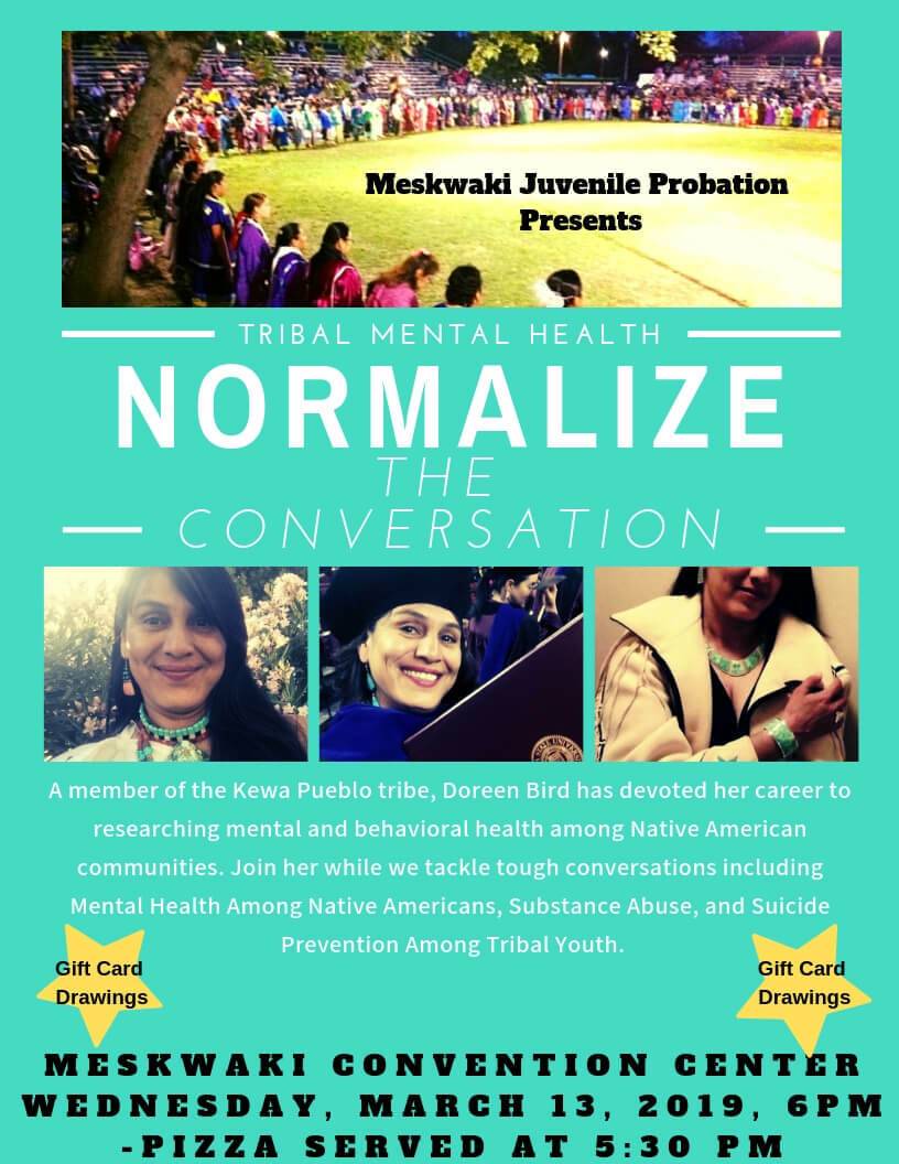 Reminder: Normalize the Conversation Event Tonight