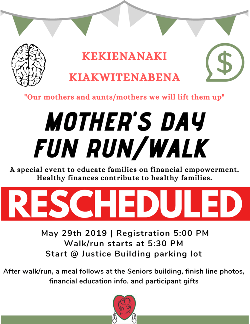 Rescheduled: Mother’s Day Fun Run/Walk