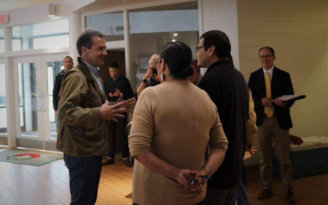 Presidential Candidate Visits the Meskwaki Nation