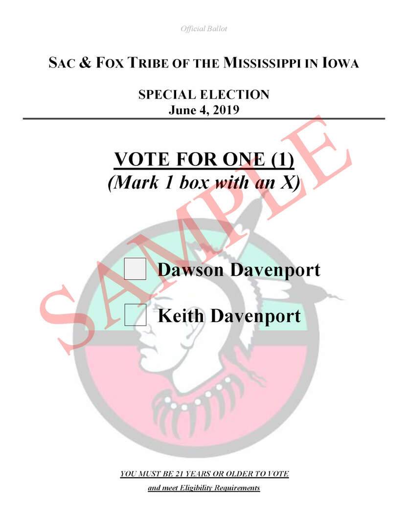 Special Election Today