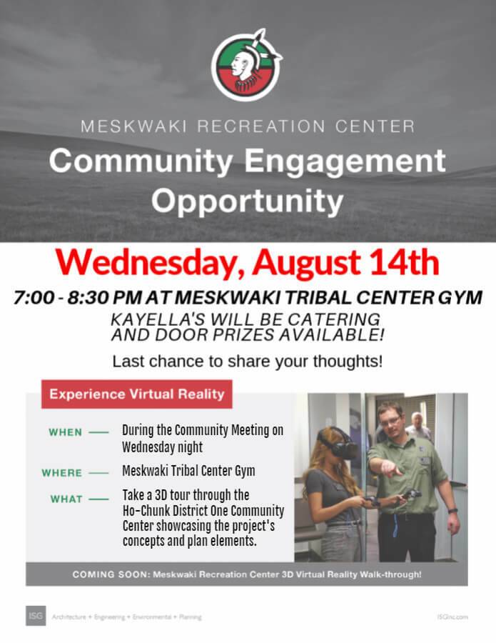 Community Meeting Tomorrow!