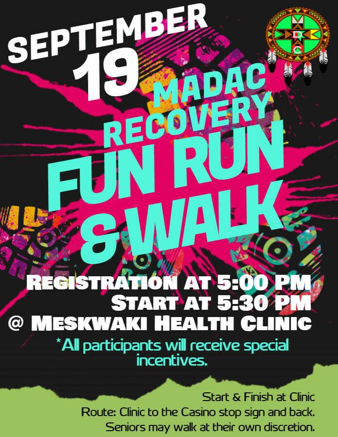 MADAC Hosts Recovery Fun Run & Walk