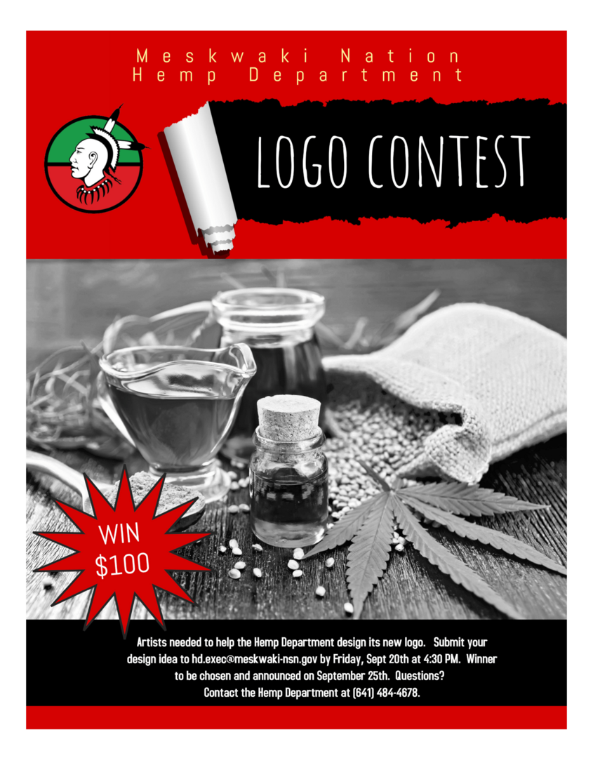 Hemp Department Logo Contest Deadline Today!