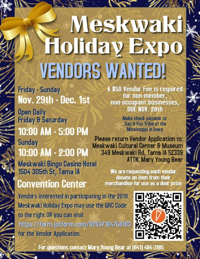 Holiday Expo Vendor Applications