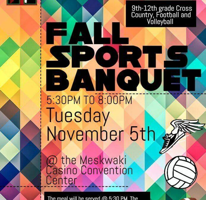 MSS Fall Sports Banquet on 11/05