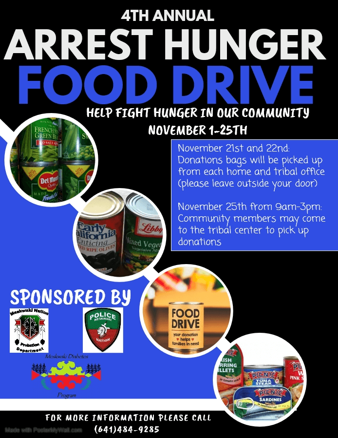 4th Annual Arrest Hunger Food Drive