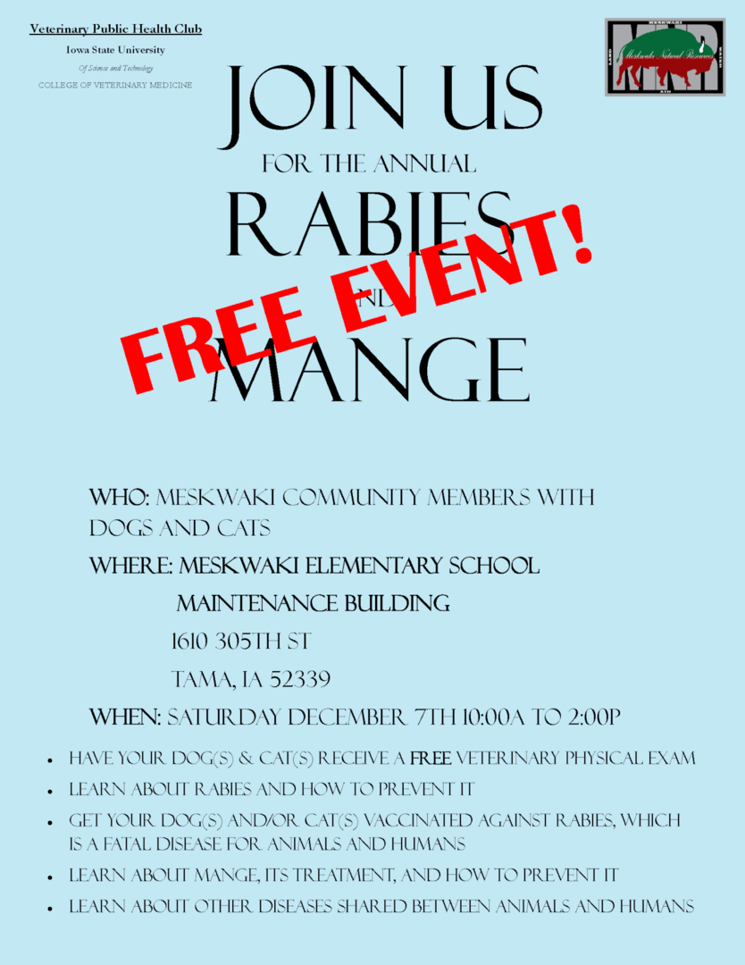 Annual Rabies and Mange Clinic