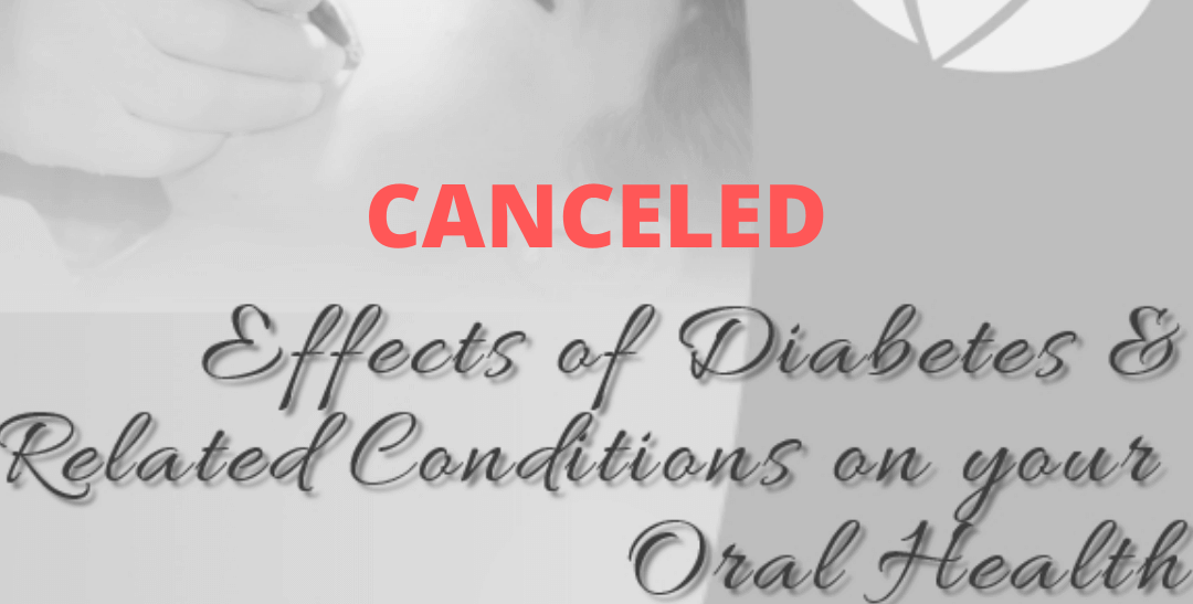 Canceled: Diabetes and Oral Health Meeting
