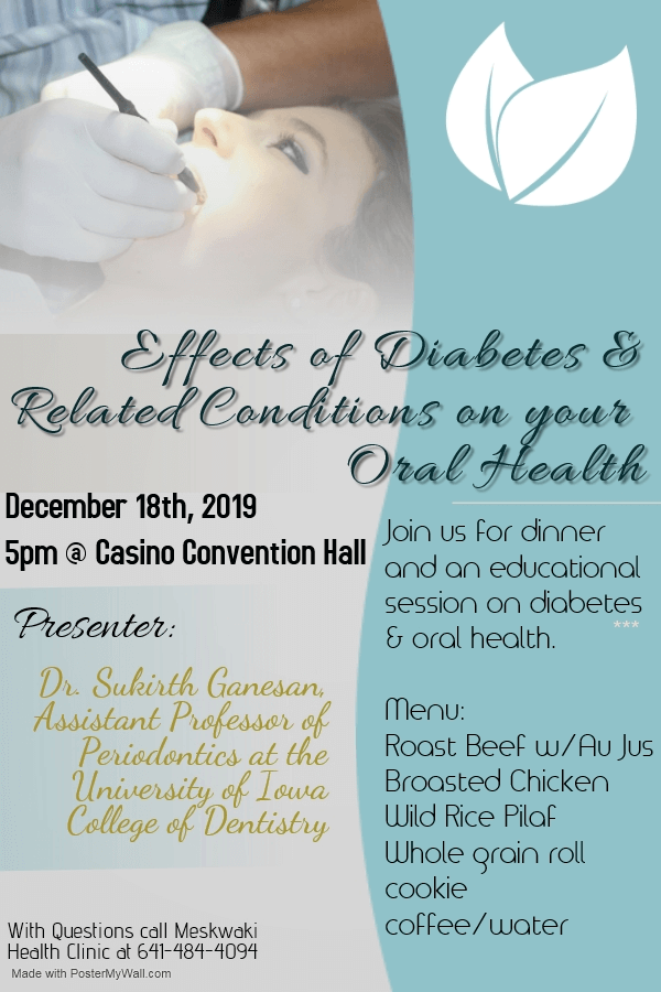 Effects of Diabetes & Related Conditions on your Oral Health