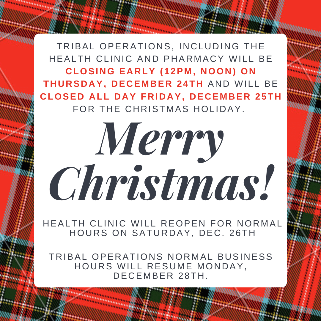 Closed for Christmas Holiday