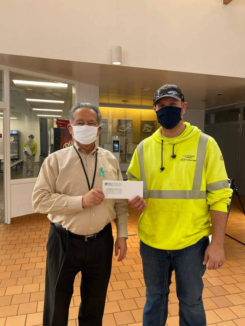 Donation from T.I.P. Rural Electric Cooperative