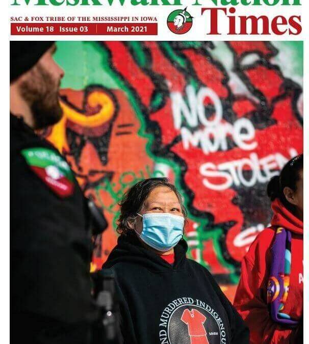 March Meskwaki Nation Times Available Now