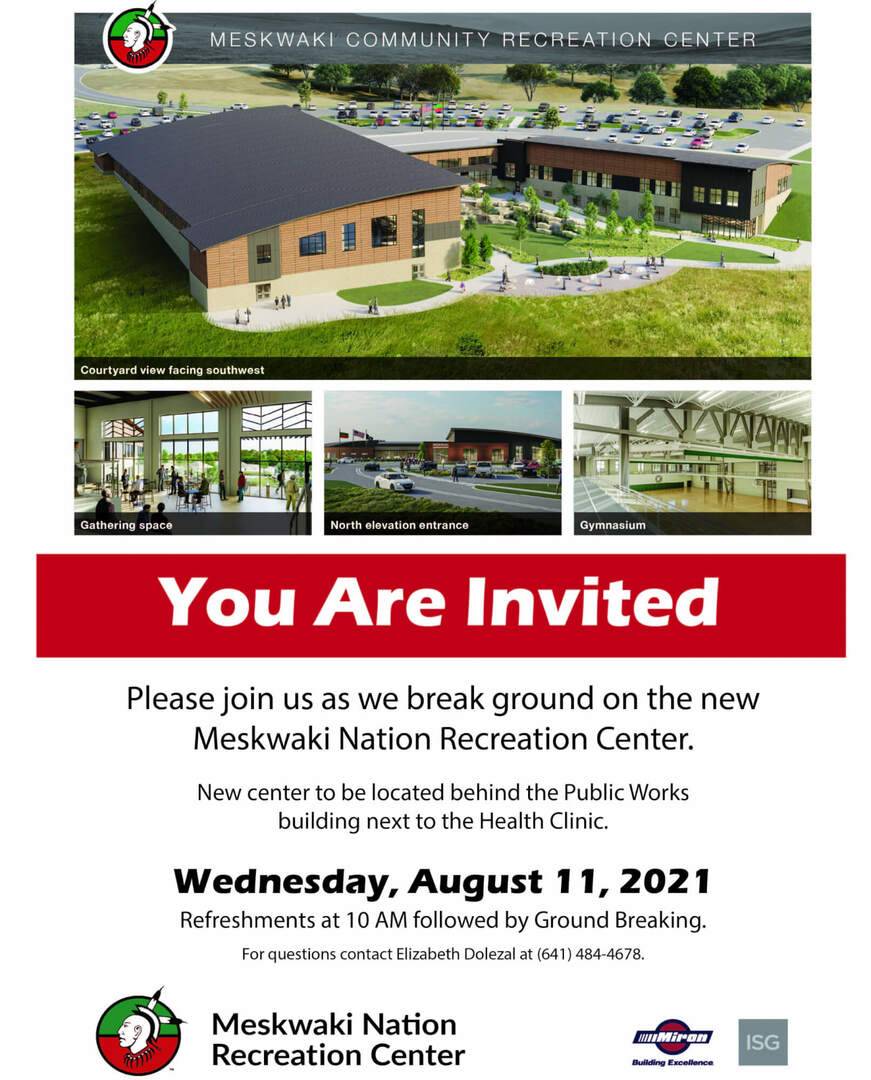 New Rec Center Ground Breaking