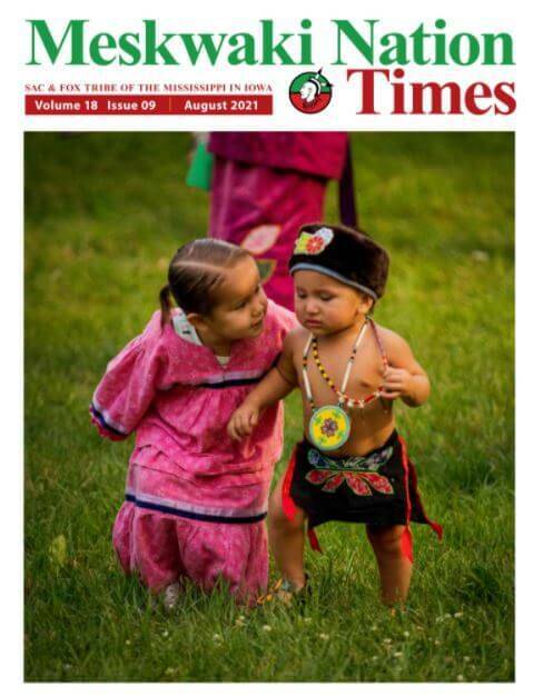 Meskwaki Nation Times August 2021 Cover
