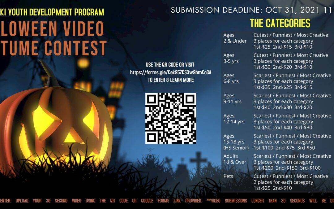 MYDP Halloween Video Costume Contest