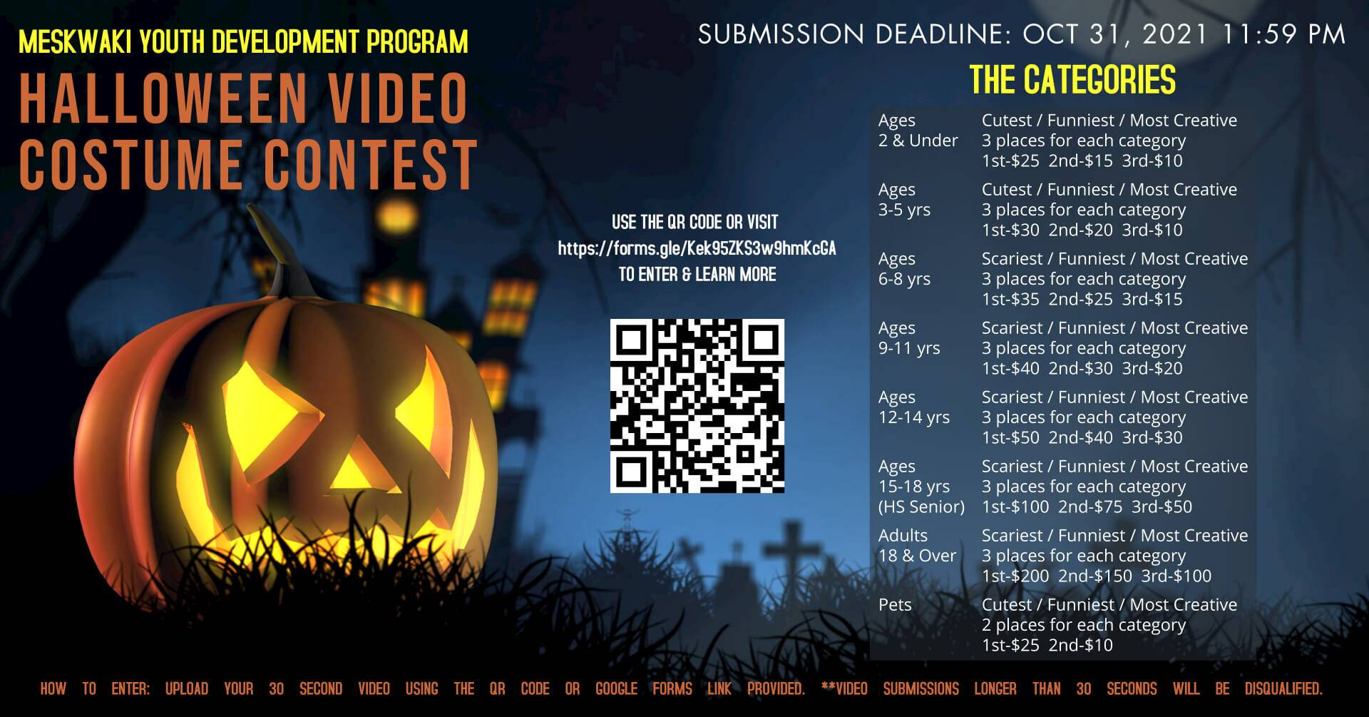 MYDP Halloween Video Costume Contest
