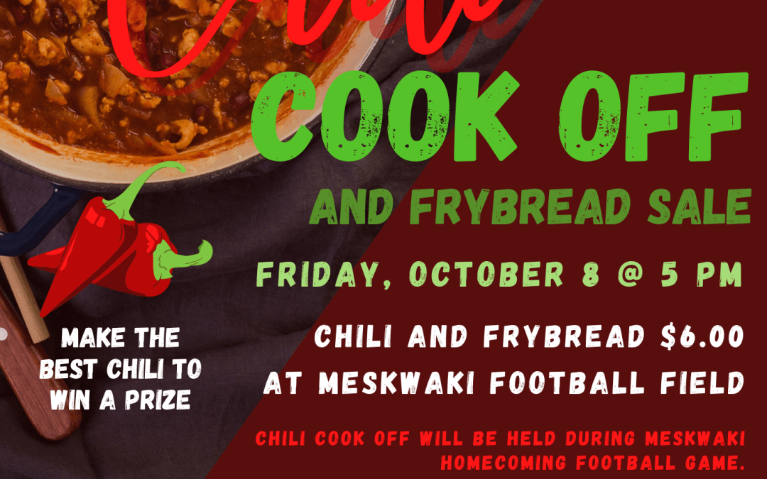 Homecoming Chili Cook-Off & Frybread Sale