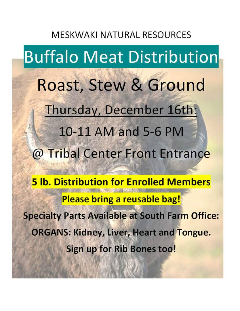 Meat Distribution Coming