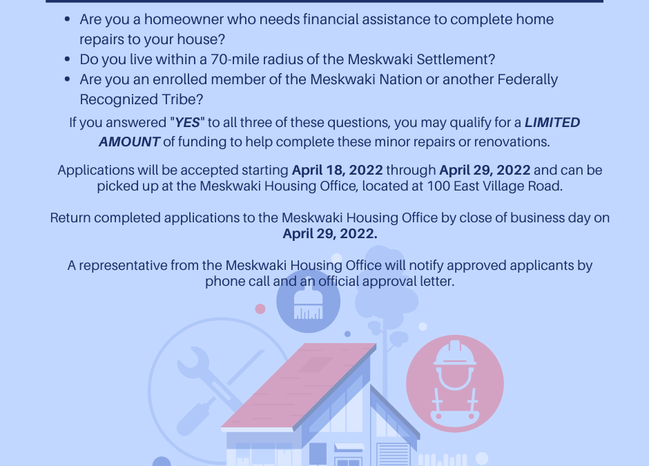 Attention Native American Homeowners