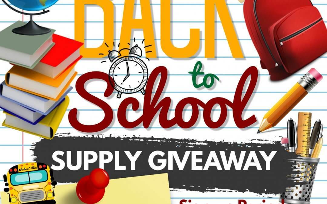 Back to School Supplies Signups Now Available