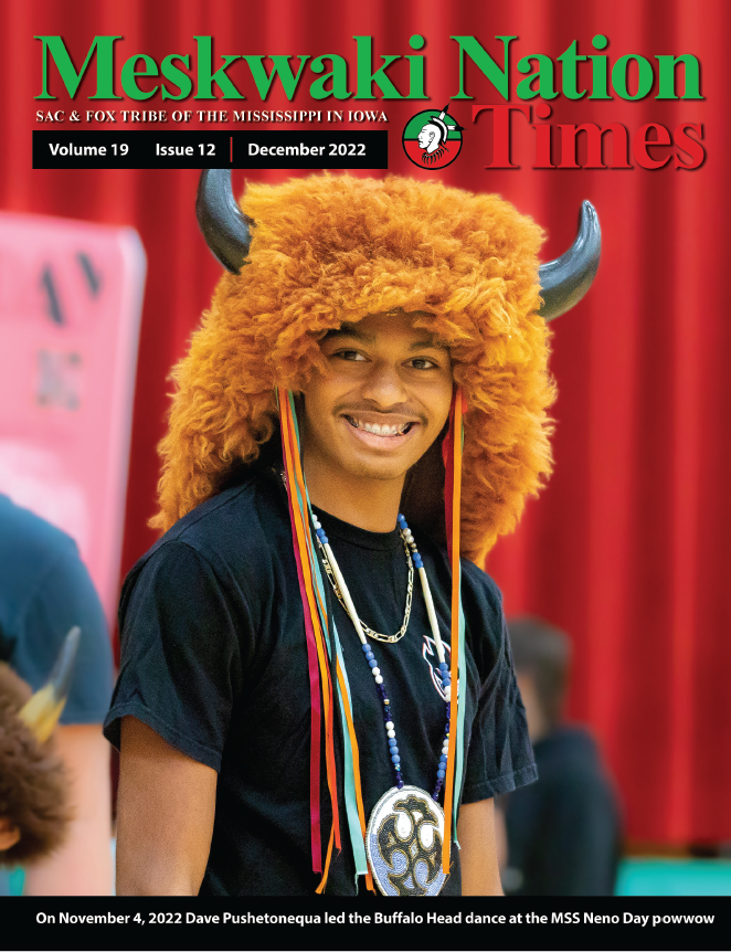 December Edition Meskwaki Nation Times Now Available