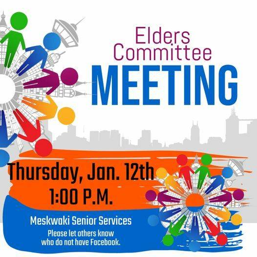 Senior Services: Elders Committee Meeting