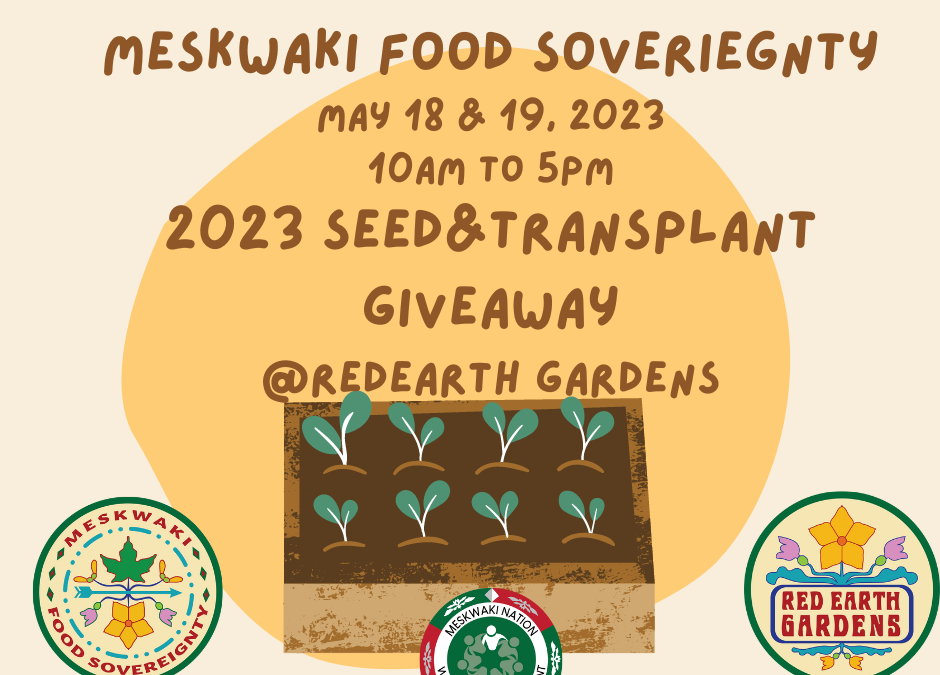 Food Sovereignty: Seed & Transplant Giveaway to be held May 18-19