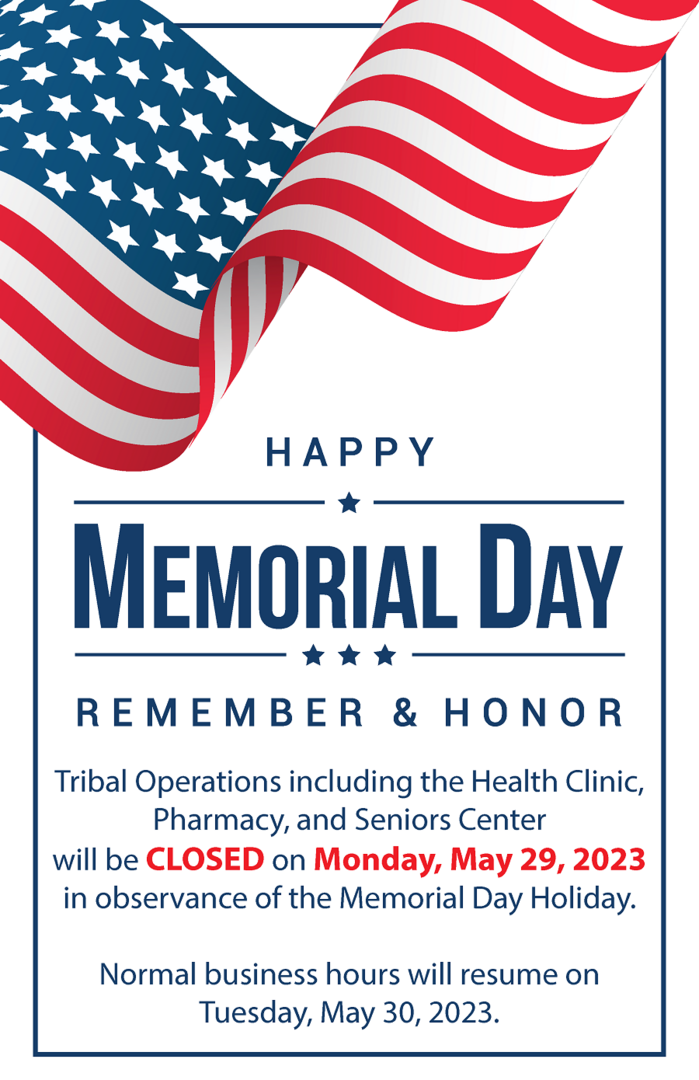 2023 Memorial Day TO Closure