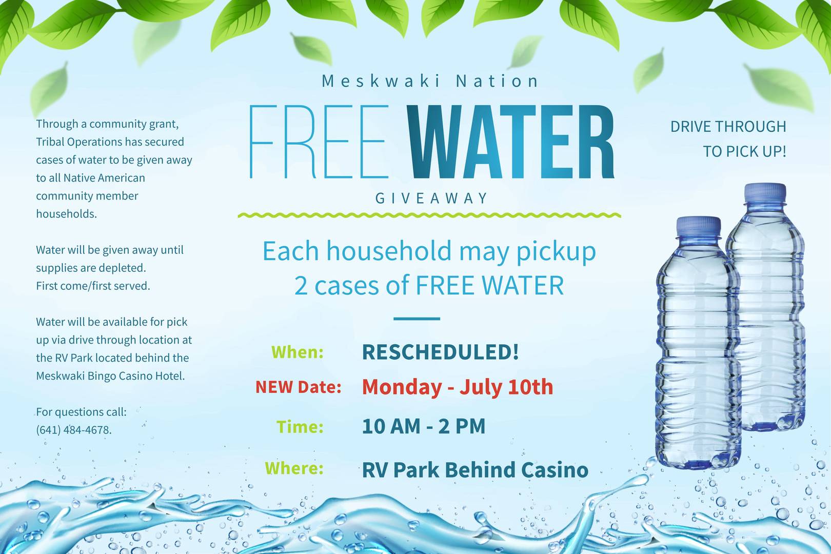 Natural Water Bottle Label (4)