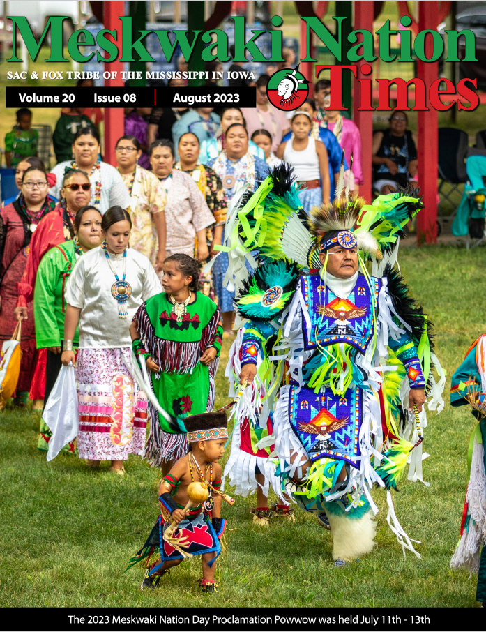 August Meskwaki Nation Times