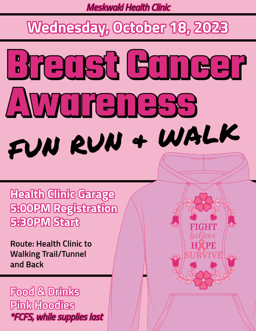 Health Clinic to Host Breast Cancer Awareness Fun Run/Walk on October 18, 2023