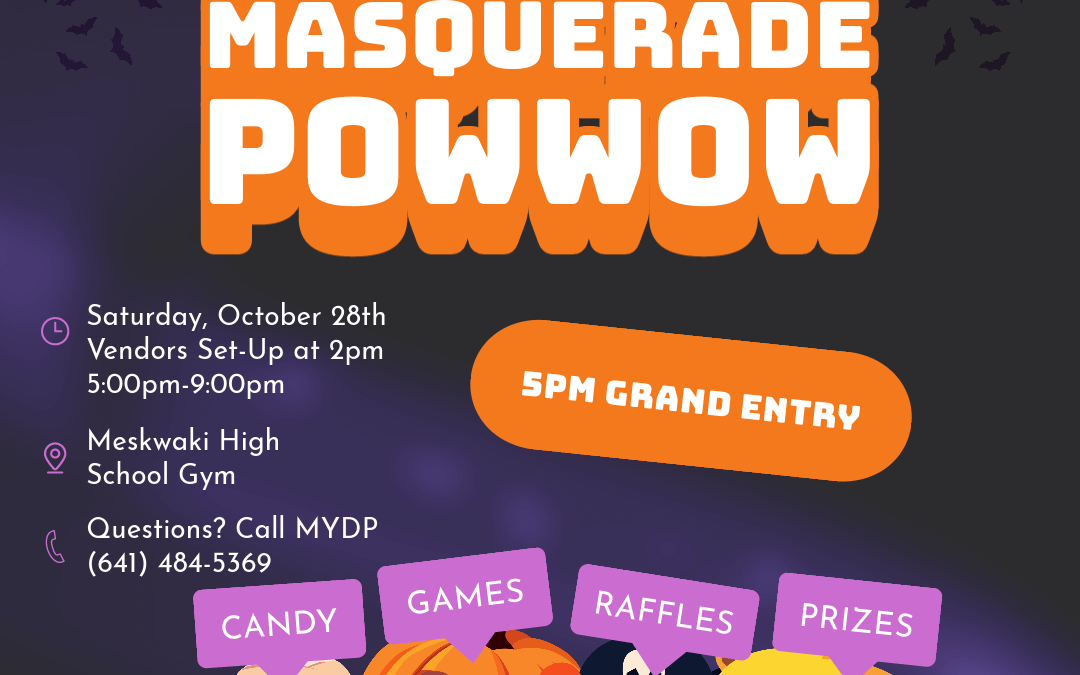 Youth Program to Host Halloween Masquerade Powwow on October 28, 2023