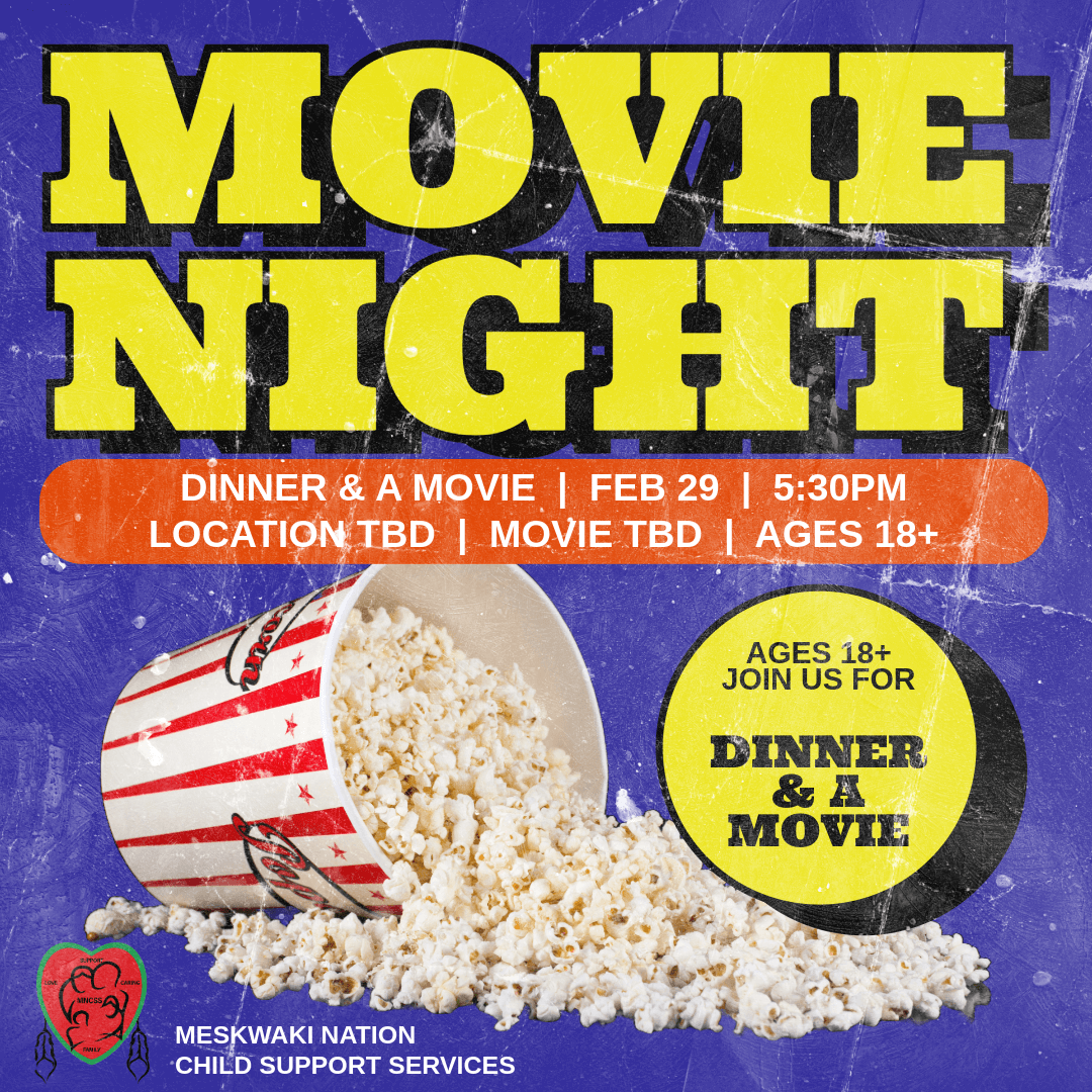 Child Support Services to host Dinner and Movie Night on Feb. 29th