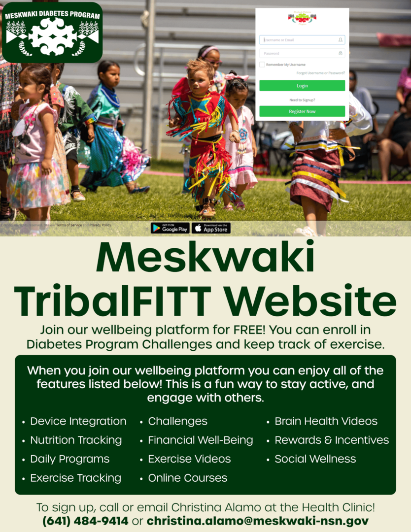 Diabetes Program: Meskwaki TribalFITT Website