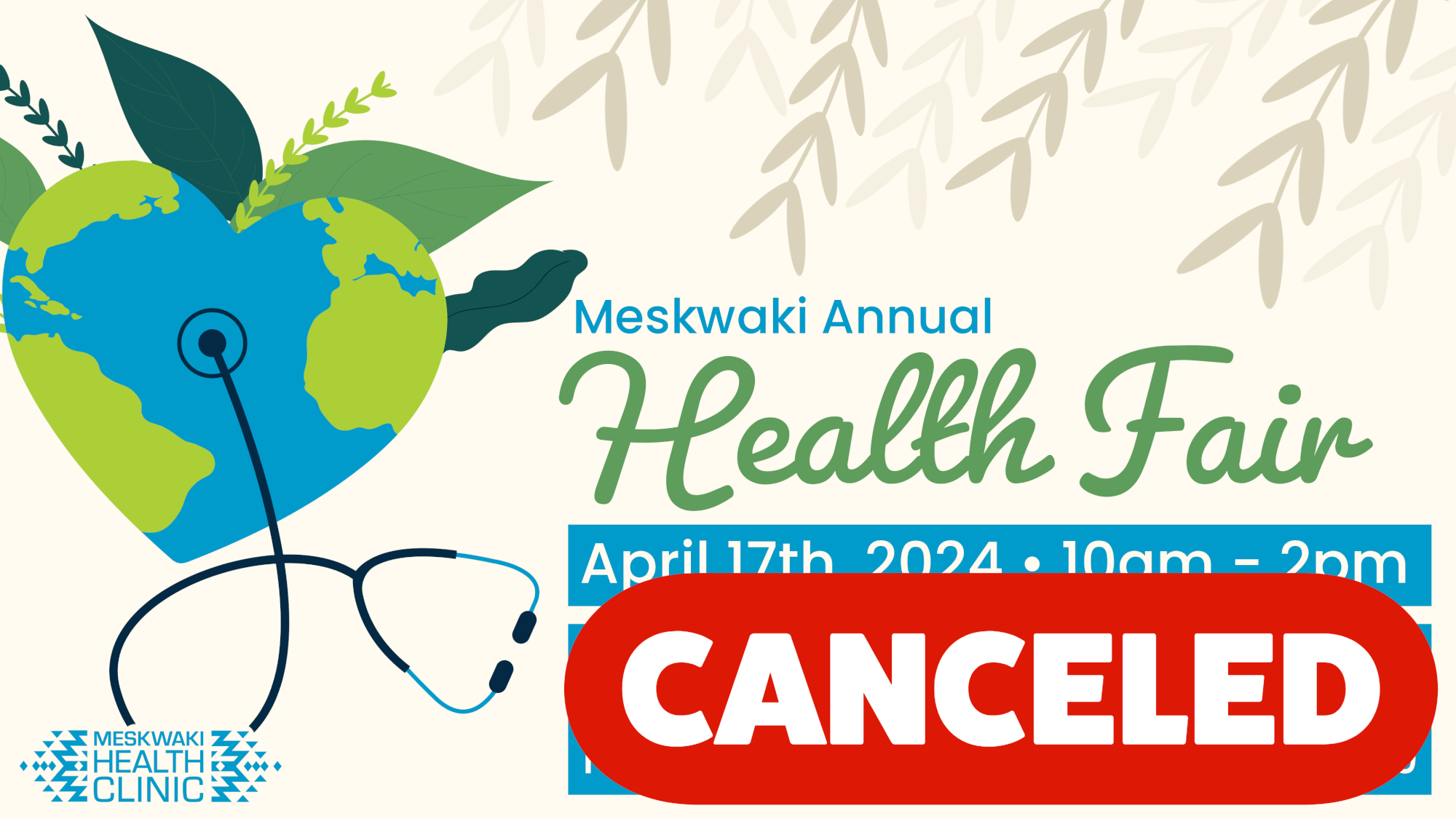 Meskwaki Health Fair Canceled