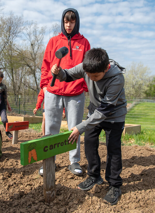 Settlement School Garden