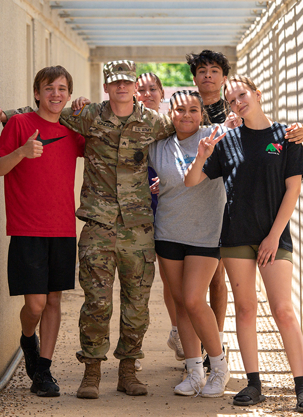 Summer Youth at Camp Dodge