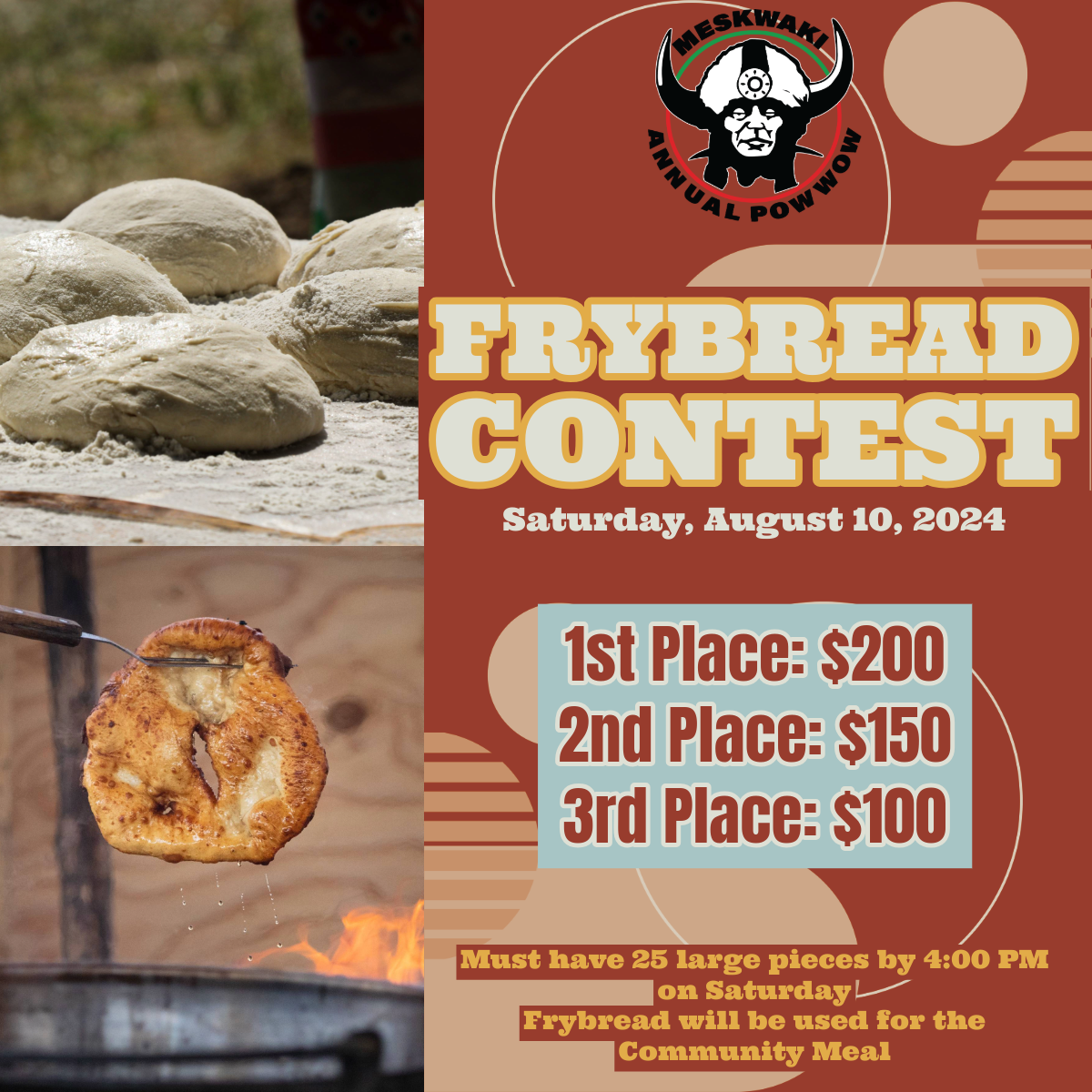 MAPA to hold Frybread Contest on Saturday, August 10