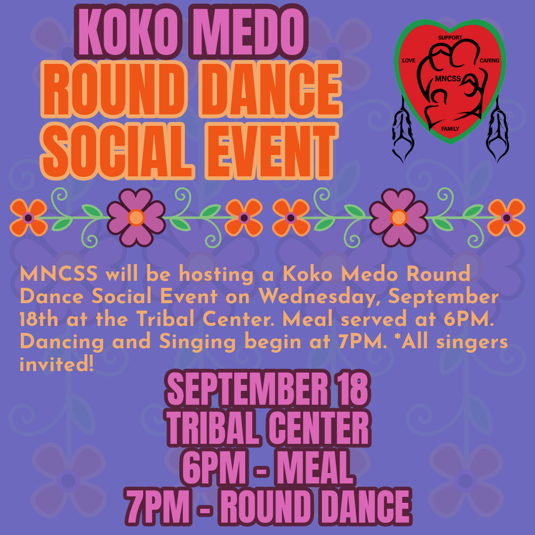MNCSS to host Koko Medo Round Dance Social Event on September 18, 2024