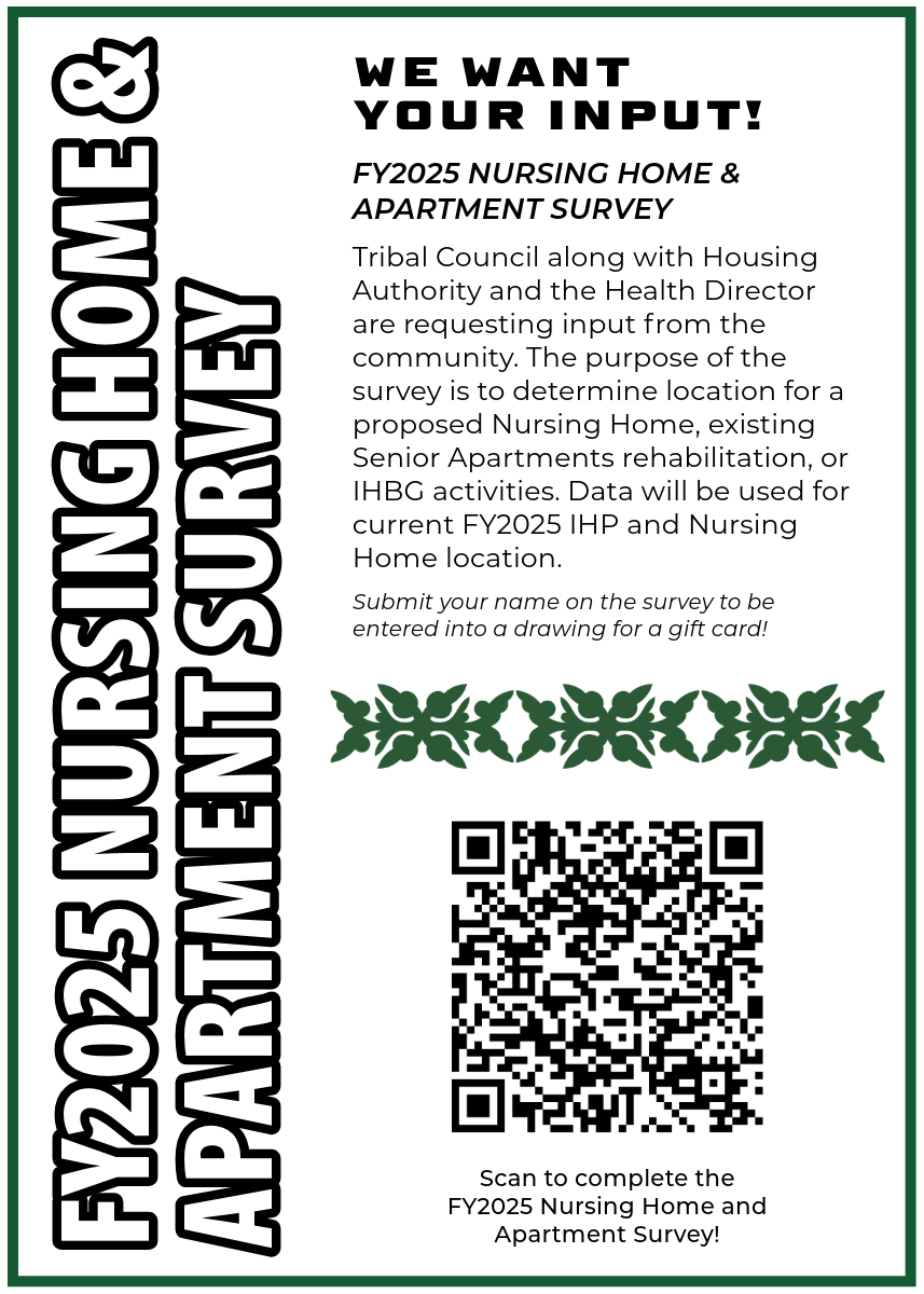 Current FY2025 Nursing Home and Apartment Survey