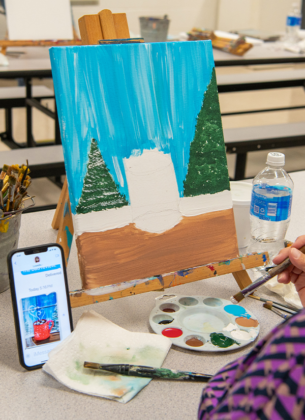 Painting with Messy Missy