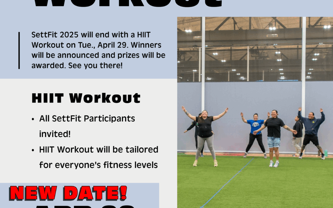 SettFit 2025 Ending with a HIIT Workout on April 29